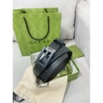 Gucci Cowhide Top Layer Paired with Fine Swivel Button Head 35MM