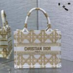 Dior Book Tote D-Lace Macrame Bag - Image 5