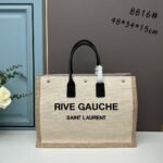 SAINT LAURENT YSL Rive Gauche Tote Bag - Image 7