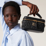 MIU MIU Matelassé Nappa Leather Shoulder Bag - Image 3