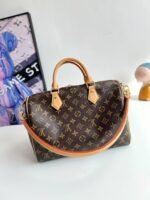 Louis Vuitton Speedy Soft 30 Crafty in Canvas with Gold-tone - Image 5