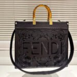 FENDI Sunshine Flower Embroidery Bag Medium - Image 5