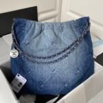 Chanel 22bag Old Denim - Image 3