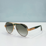 Saint Laurent YSL Solid Color Metal Frame Sunglasses Top Quality - Image 3