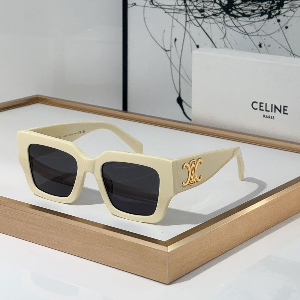 Celine Mirror leg Panel Decoration   sunglasses Top quality