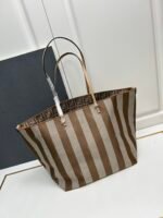 FendiReversible shopper in Pequin striped  Bag - Image 3