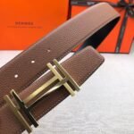 Hermes H Belt Buckle & Reversible Brown For Women, Women Belt 380MM