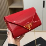 Prada  Leather Clutch Shoulder Bag Handbag - Image 5