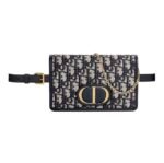 DIOR 30 Montaigne Canvas Shoulder Bag
