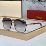 Cartier Metal Side Color Matching Aviator Sunglasses Top quality - Image 2