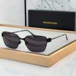 Balenciaga  Hollow metal Logo   sunglasses Top quality - Image 5
