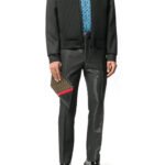 FENDI Printed Canvas Clutch - Image 2