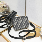 DIOR Oblique Classic Embroidery Crossbody Bag - Image 3