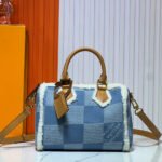 Louis Vuitton Speedy25 Denim Canvas Bag - Image 2