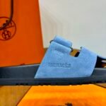 Hermès Chypre leather sandals - Image 7