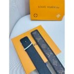 Lv Fade LOGO Calfskin Men's Belt - Image 6