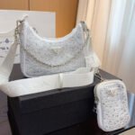 Prada Re-Edition  Crystal  Shoulder Messenger Bag - Image 9