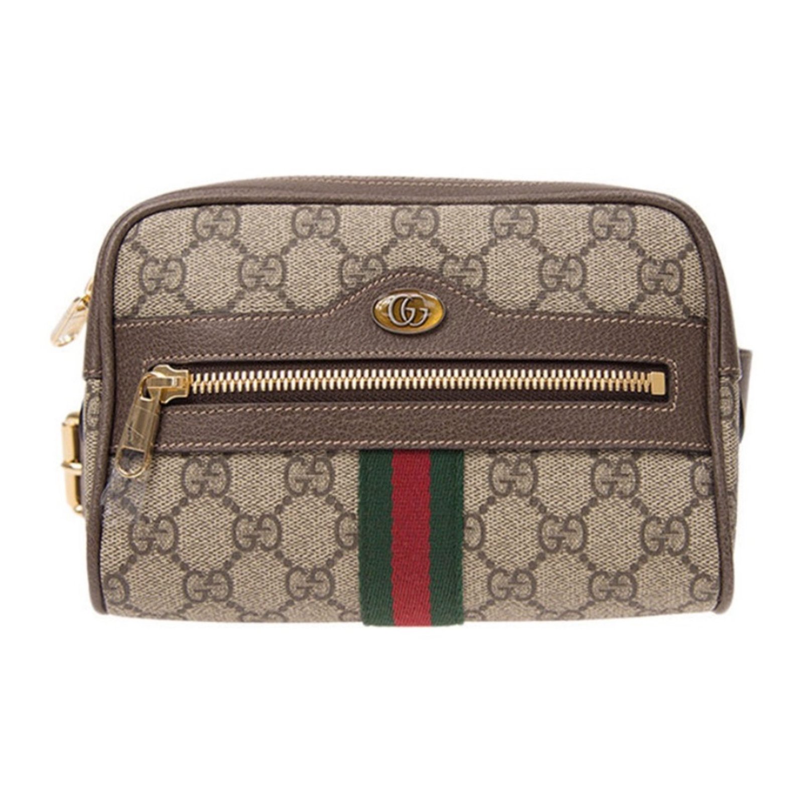 Gucci Ophidia Striped Webbing Waist Pack