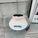 Miu Miu Interleaved Render Empty Top Hat  Sunhat - Image 2