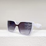 Dior Square Clear Sunglasses Top Quality - Image 9