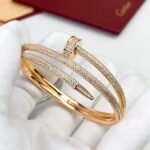 Cartier 3-color JUSTE UN CLOU bracelet - Image 13