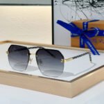 Louis Vuitton LV Clockwise Canvas sunglasses Top quality