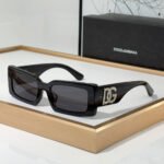 DOLCE & GABBAN DG Small Box Logo Mirror leg  Sunglasses Top quality - Image 4