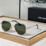 Prada Fully Transparent  sunglasses Top quality - Image 3