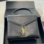 Saint Laurent YSL Cassandra Grain Handbag Crossbody Bag - Image 2