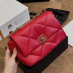 CHANEL 19 Flap Bag Small&Medium Chain Strap Shoulder Bag - Image 8