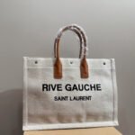 Saint Laurent YSL  Rive Gauche canvas tote bag - Image 5