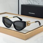 DOLCE & GABBAN DG Large Logo With Metal Mirror legs Sunglasses Top quality - Image 3