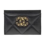 Chanel Sheepskin Card Holder