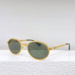 Dior Slim Metal Gold Frame sunglasses Top quality - Image 5