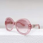 DOLCE & GABBAN DG Mirror leg Hollowed out Logo Sunglasses Top quality - Image 4