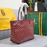 Goyard artois bag burgundy - Image 3