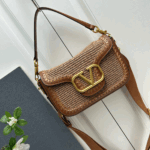 Valentino Garavanialltimewoven leather shoulder bag - Image 4