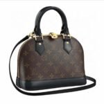 Louis Vuitton LV Alma BB PM Shoulder Bag Monogram Damier Ebene M53152 - Image 4