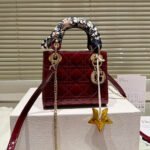 Dior Mini Lady Bag – Lacquered Calfskin - Image 10