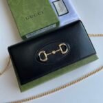 Gucci 1955 Horsebit Chain Wallet - Image 9