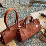 Prada suede tote bag soft-lux handbag