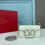 VALENTINO GARAVANI LOCÒ MICRO BAG WITH CHAIN AND JEWEL LOGO - Image 3