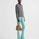 Prada Suede Mini Bucket Bag - Image 2