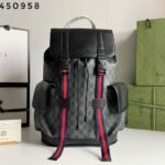 Gucci Striped Webbing Backpack - Image 3