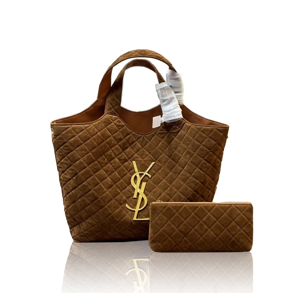 Sainto Laurent YSL lcare Maxi Tote Bag