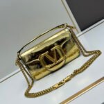 Valentino GARAVANILOcò Metallic Calfskin Bag - Image 6