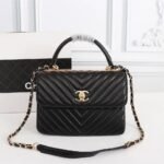 Chanel Flap Bag Trendy CC With Top Handle - Image 4