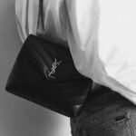 Saint Laurent LOULOU Quilted Suede Bag - Image 2