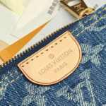 Louis Vuitton LV Jacquard Denim Key Bag - Image 6
