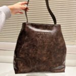MIU MIU Hobo Leather Shoulder Handbag - Image 3